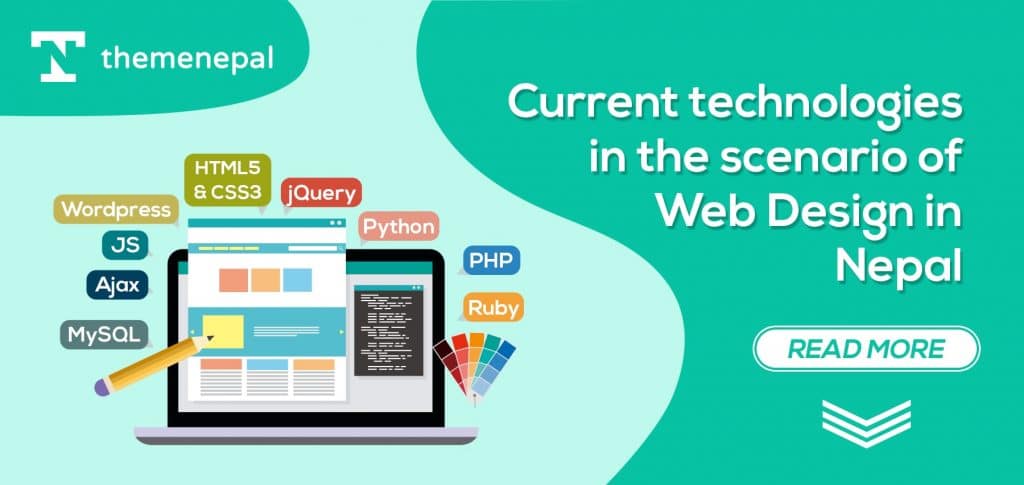 technologies in web design in nepal